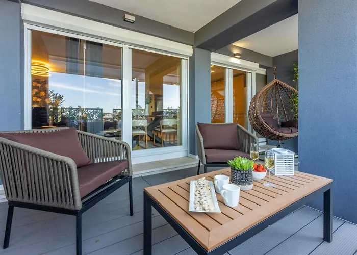 Panoramica With Whirlpool 公寓 茨里克韦尼察